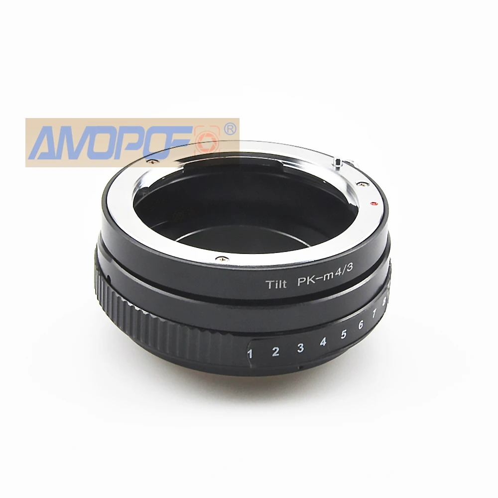 محول عدسة مائل PK إلى M4/3 ، عدسة Pentax P/K إلى Micro 4/3(MFT ، M4/3) ، كاميرا محمولة ، مثل Olympus EP1 ، EP2 ، EP3 ، EPL1 EPL2 ، EP