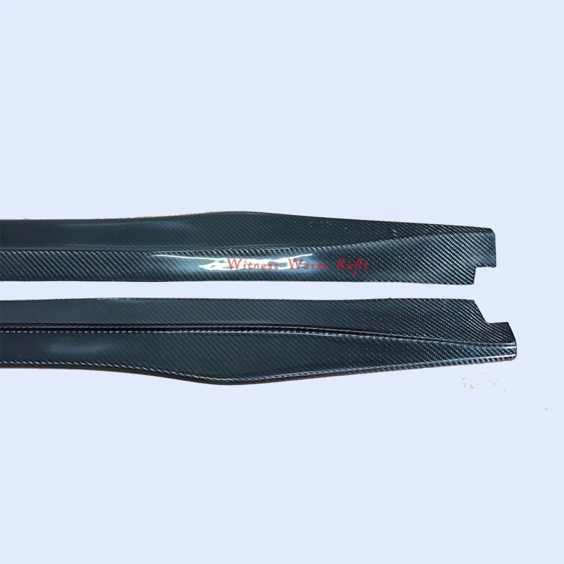 Carbon Fiber / Frp Side Skirts Car Body Lip for Bmw F30 320i 328i 335i m Sport Sedan 4 Door 2012 - 2018