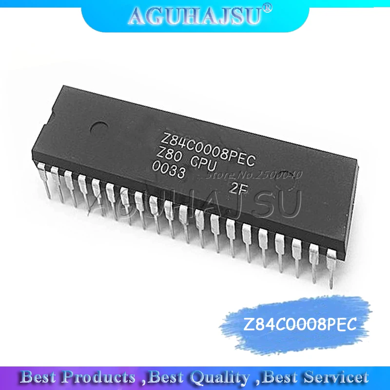 1PCS Z84C0008PEC /Z80/CPU DIP40 Embedded-microcontroller