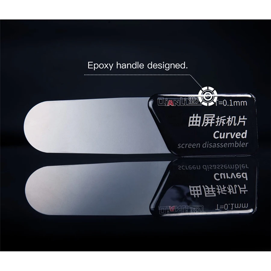 Narzędzie Qianli Ultra Thin Pry Spudger demontaż karty dedykowane do zakrzywionego ekranu Samsung iPhone iPad narzędzie do otwierania ekranu nóż