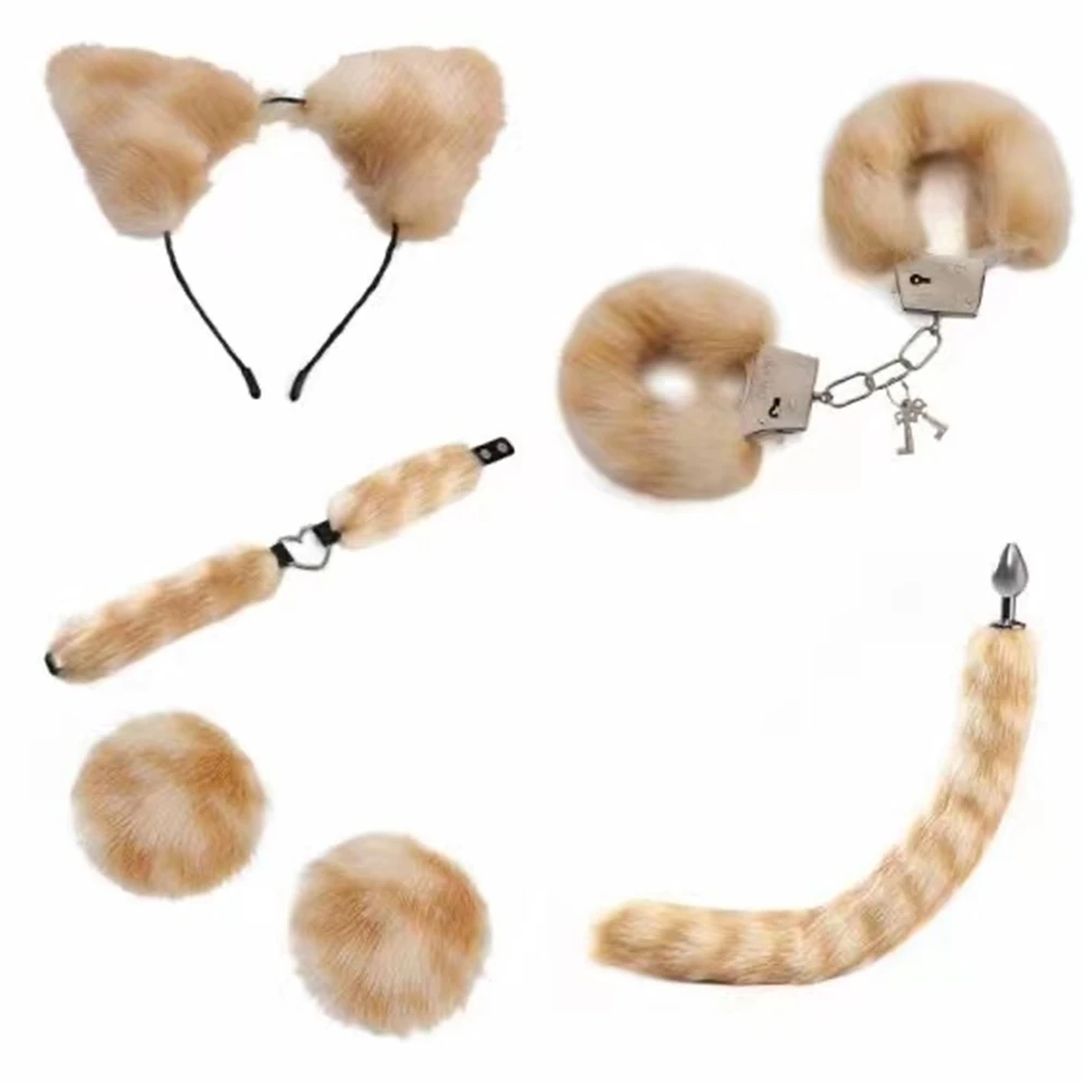 Bestco – ensemble de Bondage BDSM, 18 + Plug Anal, jouets érotiques pour adultes, menottes, retenue, produits de Cosplay fétichistes pour filles et femmes