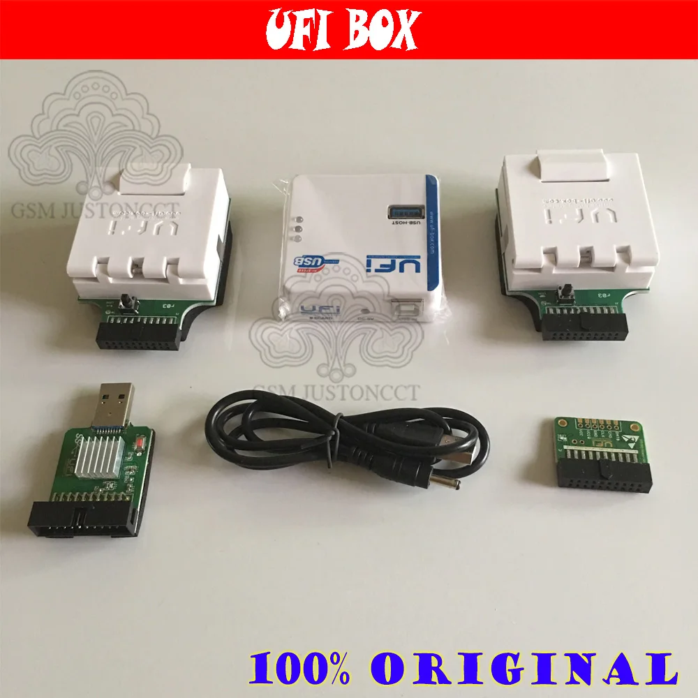 Gsmjustcct-UFi Box, Powerful Service Tool, Read user Data Repair, Phone Resize