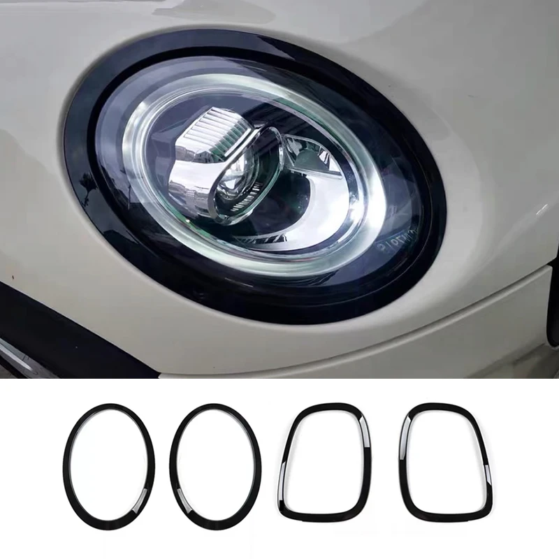 

Car Headlight Head Tail Rear Lamps Rim Light Trim Ring Covers For Mini Cooper One JCW F55 F56 F57 Auto-Styling Accessories