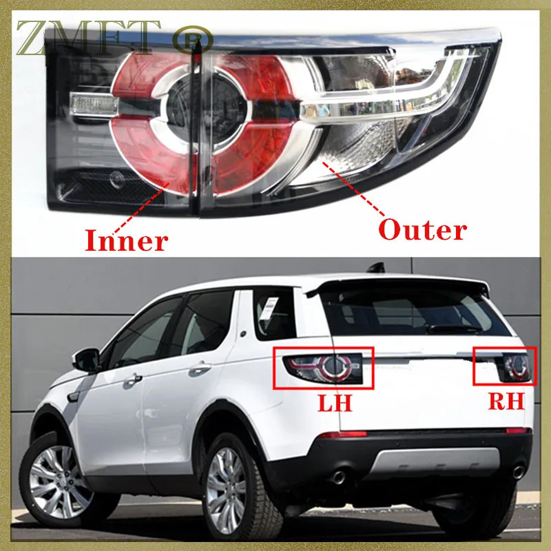 Car Rear Bumper Brake Tail Lamp Taillight For Land Rover Discovery Sport 2015 2016 2017 2018 2019 Halogen/LED Warming Light