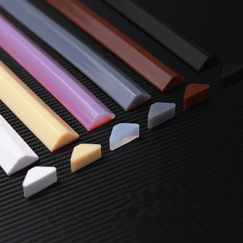 Hot Silicone bathroom water stopper Blocker shower dam Dry And Wet Separation Flood Barrier door bottom sealing strip hardware view 6