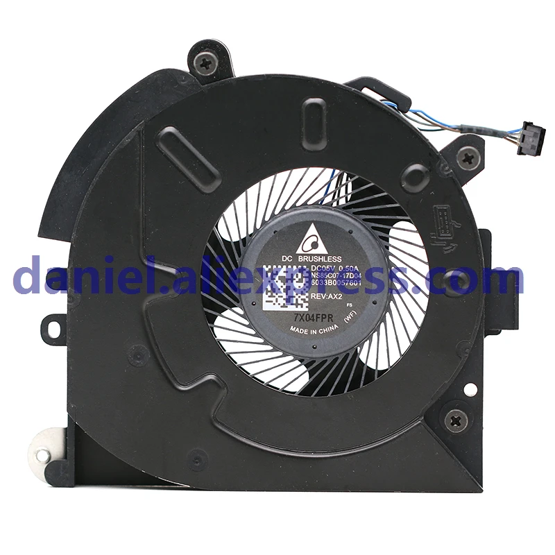 Original NS85C07-17D04 5V 0.50A four-line note built-in turbo cooling fan