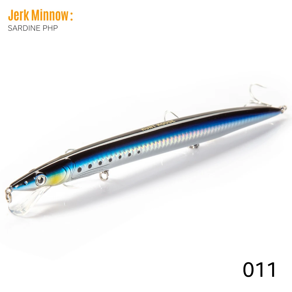 Hunthouse Sandeel Minnow Köder 143mm/14g 173mm/23g 208mm/33g Künstliche Jerkbait Wobbler Lange Casting Stickbait Trout Pesca Fisch