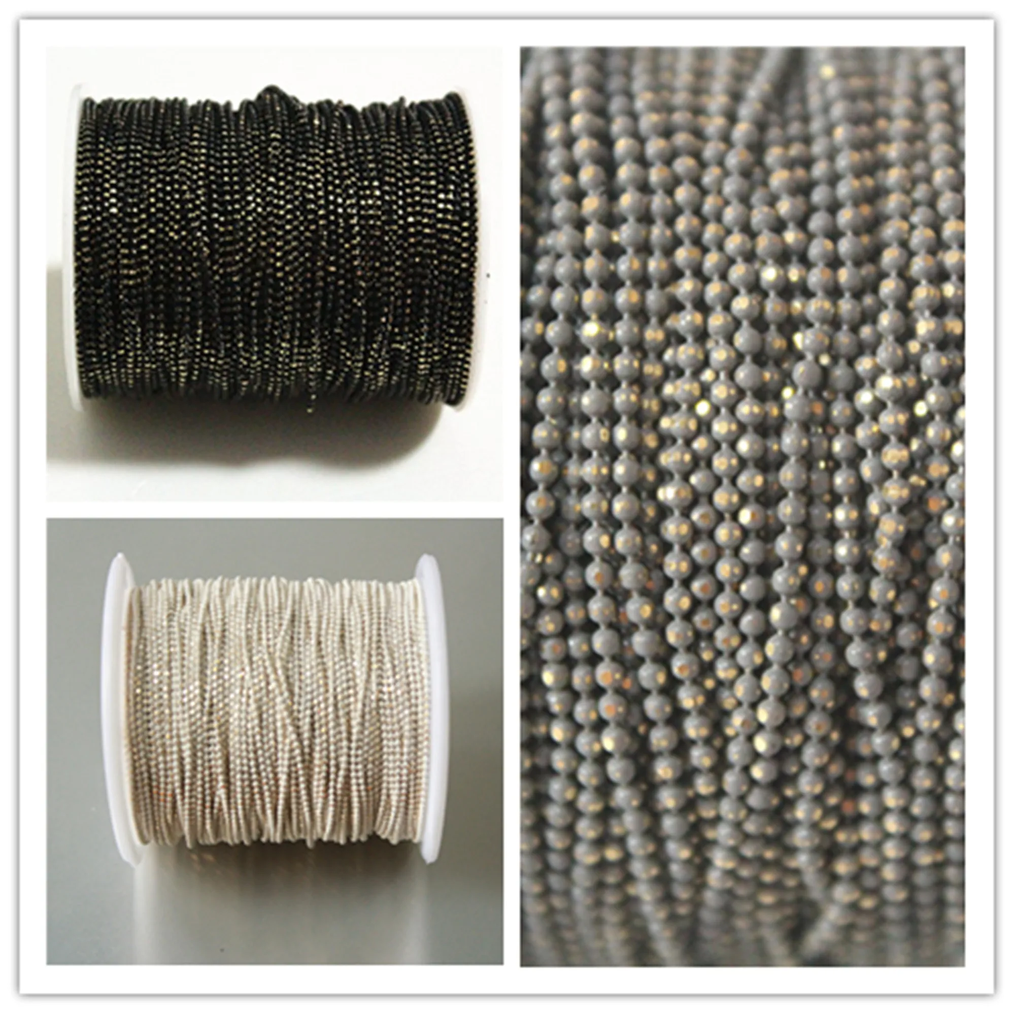 1-rotolo-di-catena-a-sfera-luccicante-su-ottone-100-iarde-catena-per-collana-con-bracciale-anti-appannamento-misura-12mm-di-alta-qualita