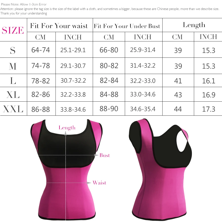 Neoprene Shaper ผู้หญิงชุดชั้นในสายรัดเอวเทรนเนอร์ Slimming Corset Body Shaper ชุดสตรี Shapewear