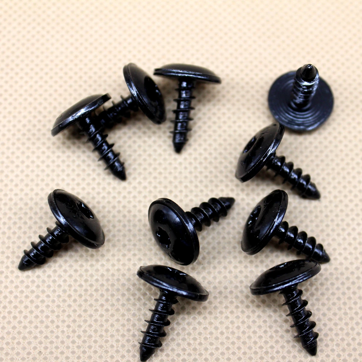 

10Pcs Fender Liner Splash Clips Torx Truss Head Tapping Screws for Audi for VW N90974701