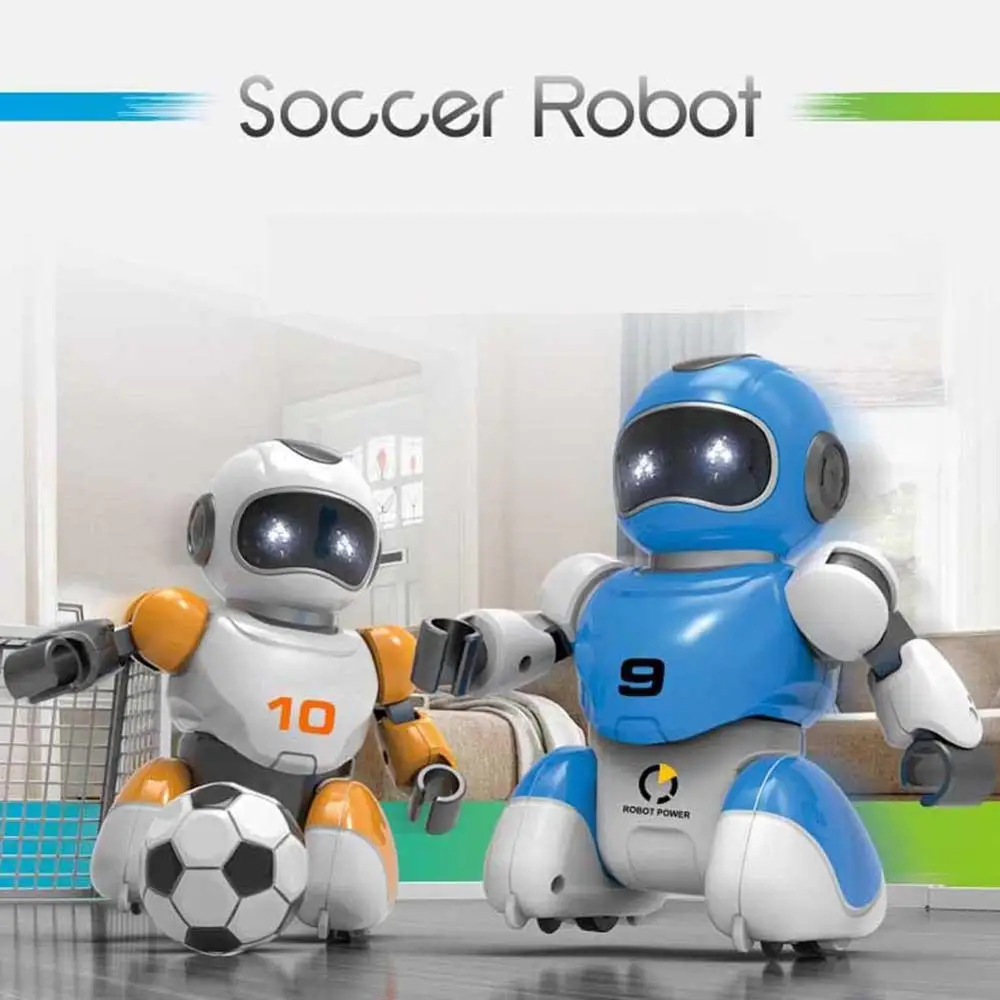 2.4G Children's Intelligent Educational Toys Soccer Robot Parent-Child Interaction Battle Robot RTR  Kids Gift Brinquedos Menino