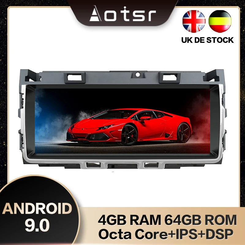 

Aotsr Android 9.0 Dsp Car Gps Navigation For Jaguar Xf Xfl 2016-2018 Stereo Carplay Multimedia Player Fast Boot