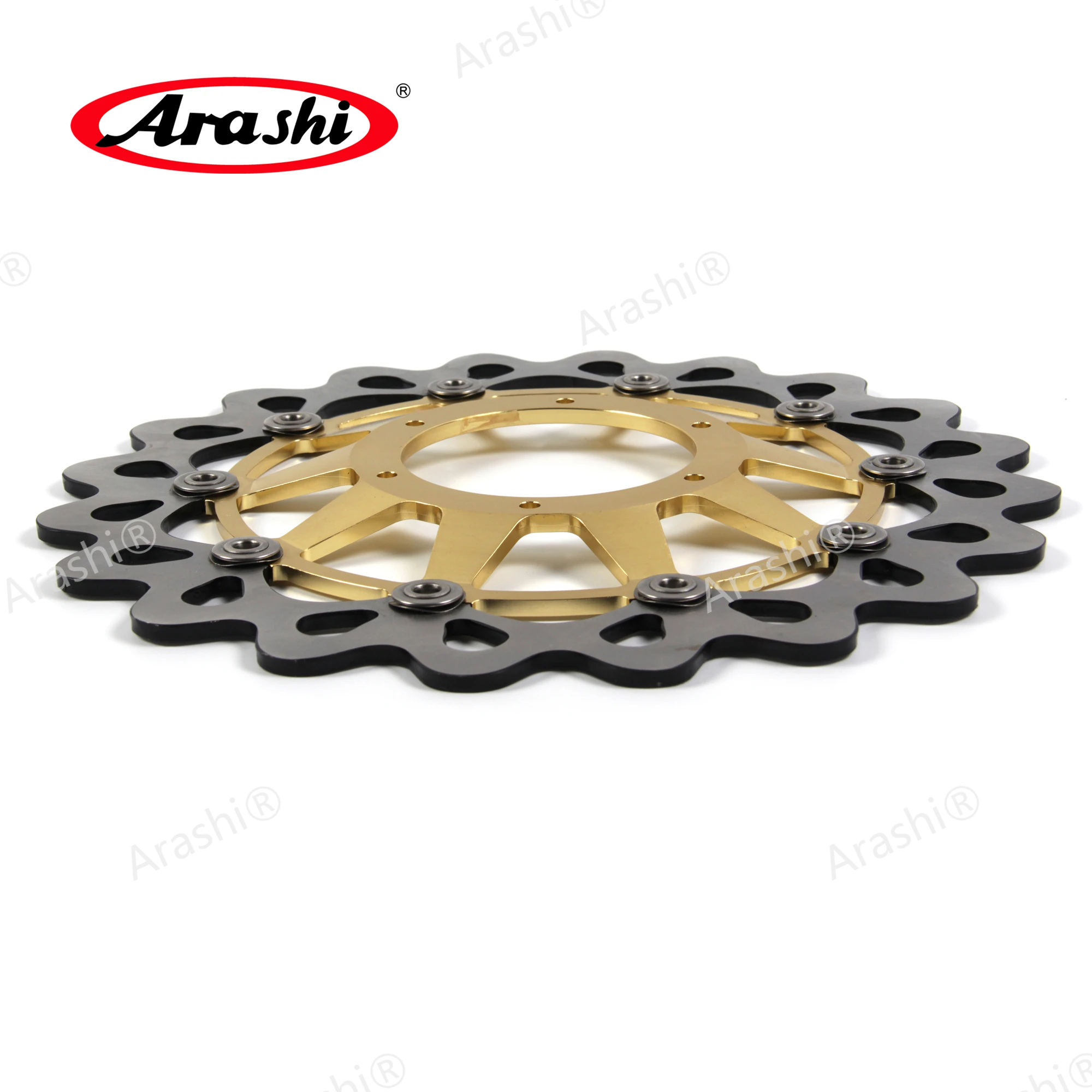 Arashi 1 Set CNC Floating Front Rear Brake Disc Rotors For HONDA CBR1000RR CBR 1000 RR 2008 2009 2010 2011 2012 2013 2014 2015