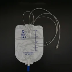 10PCS Cat Catheterization Bag Pet Urine Anti-reflux Type Collection Dog Calculus Urinary Drainage 400ml Disposable Clinic