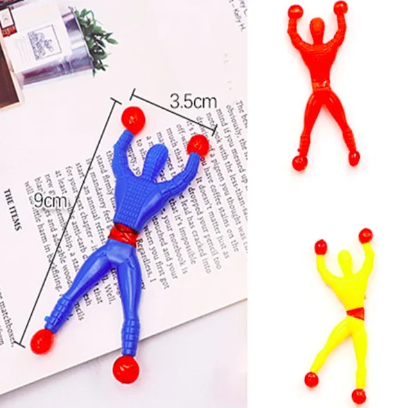 Funny Toys Birthday Vent Novel Gift Party Supplies Sticky Wall Climbing Kid Climber Men Fillers Educational 10pcs Random Color