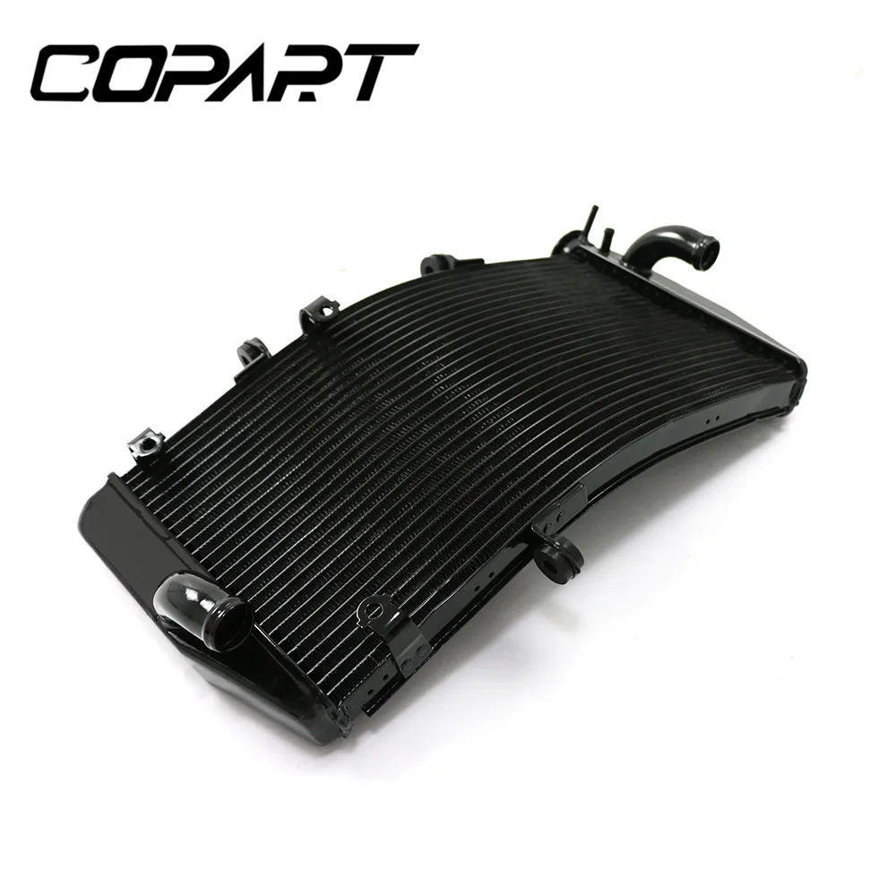 For Honda CBR954RR CBR954 CBR 954 RR 2002 2003 Motorcycle Engine Radiator Water Tank Aluminium Replace Part Cooling Cooler Black