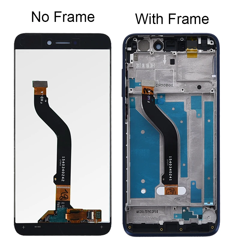 For Huawei P8 Lite 2017 LCD With Frame PRA-LA1 PRA-LX1 Display Touch Screen Digitizer P9 Lite 2017 Display Screen