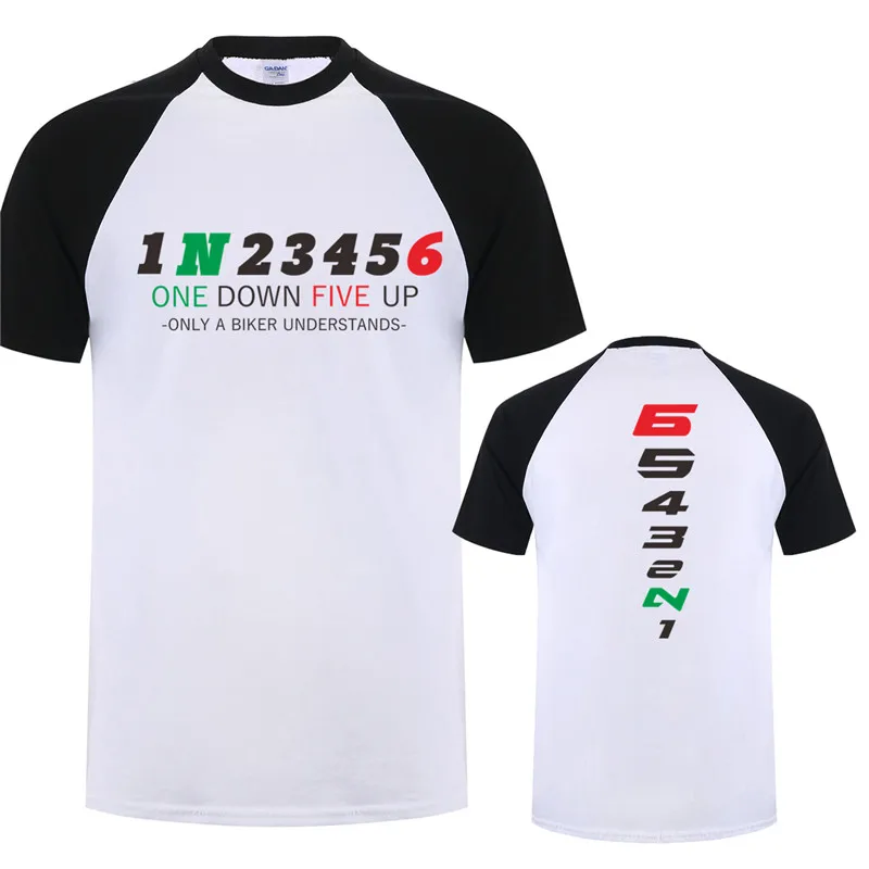 1N23456 Motorcycle Only A Biker Understands T Shirt Motorbike Tee Printed Race T-Shirt JL-153