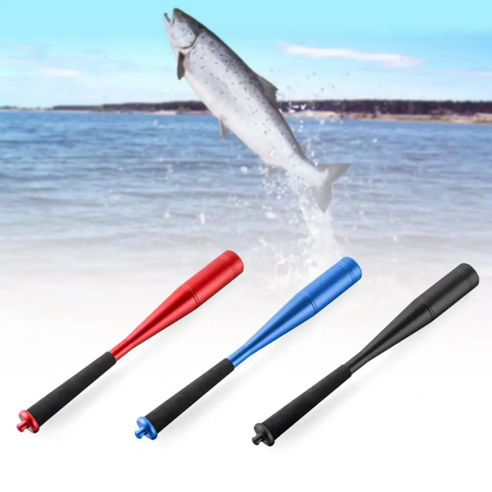 Fishing Priest Portable Multifunctional Aluminium Alloy Fish Whacker Bat Tool with EVA Handle Fisherman Fishing Priest - Image 5