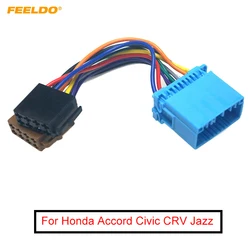 FEELDO Radio CD per Auto ISO Cablaggio Adattatore per Honda Accord Civic CRV Jazz Odyssey Suzuki Swift SX4 Unità di Testa cavo