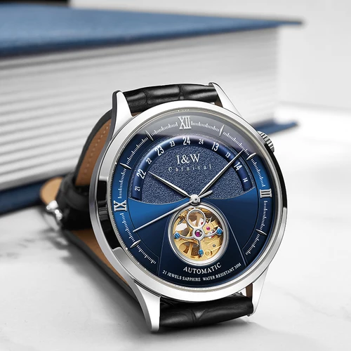 Reloj de carnaval suizo para hombre, Tourbillon mecánico automático, movimiento MIYOTA, relojes deportivos de lujo de zafiro para hombre, novedad de 2024