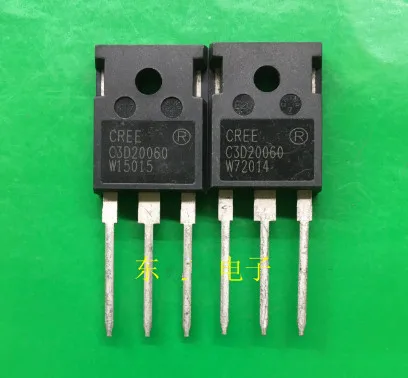 

10PCS/LOT C3D20060 20A 600V Silicon Schottky Barrier Diode