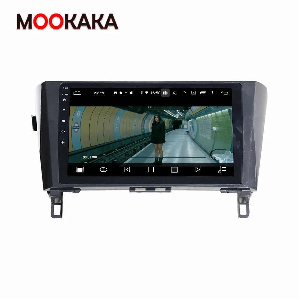 PX6 Screen Android 10.0 4+128G Car Multimedia Player For Nissan X-TRAIL Qashqai 2013-2017 Video Stereo GPS Navi Head Unit DSP