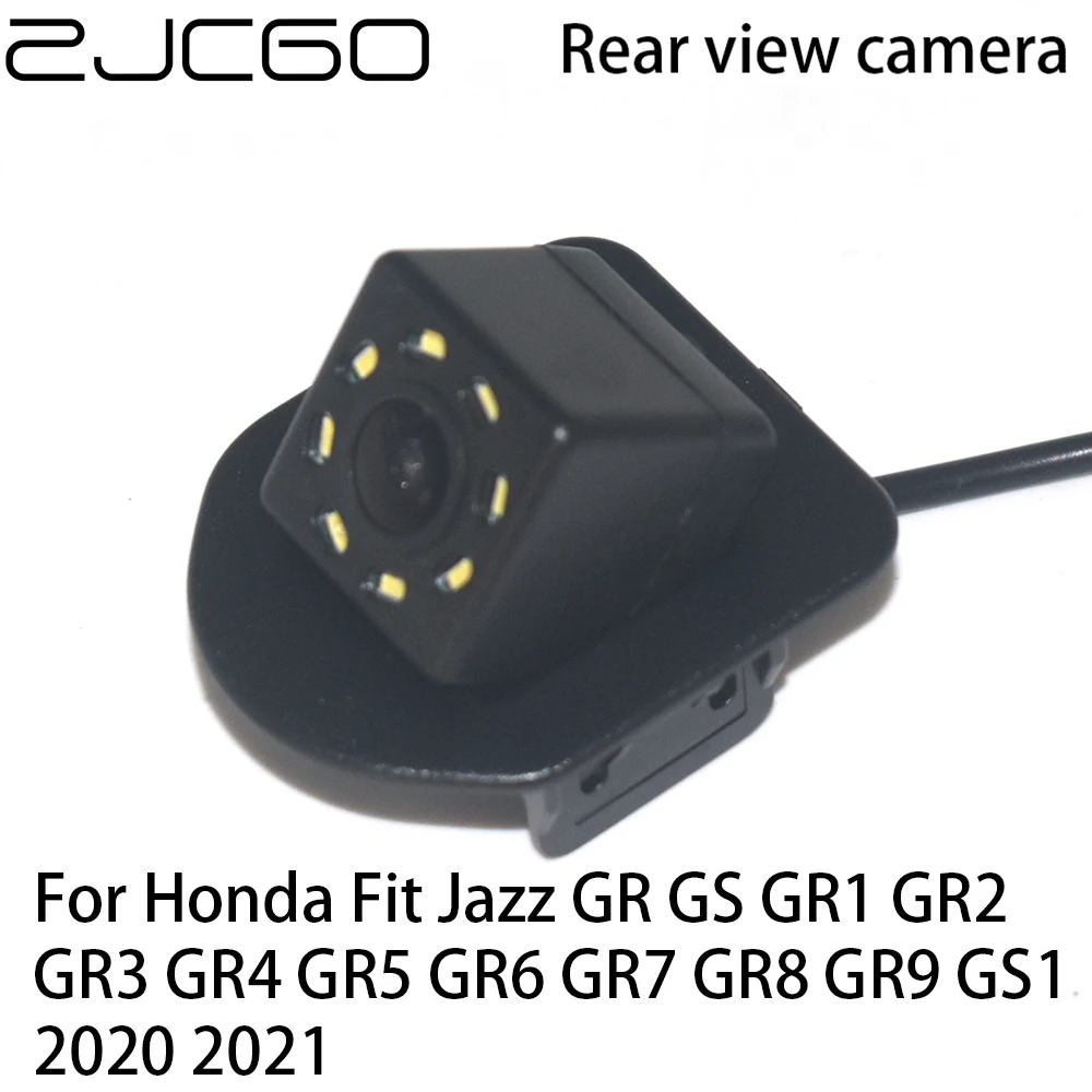 ZJCGO Car Rear View Reverse Backup Parking Reversing Camera for Honda Fit Jazz GR GS GR1 GR2 GR3 GR4 GR5 GR6 GR7 GR8 2020 2021