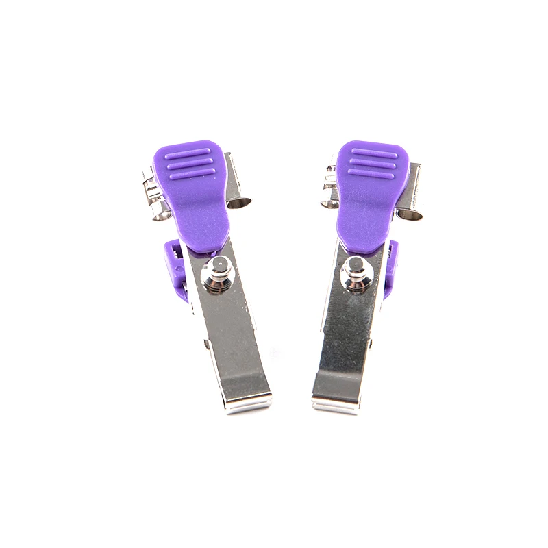 1Pc Multifunction Alligator Clip Connector For Animal/Vet ECG EKG Monitor Cable Pet ECG clips  Animal Cardiac Metal Clips