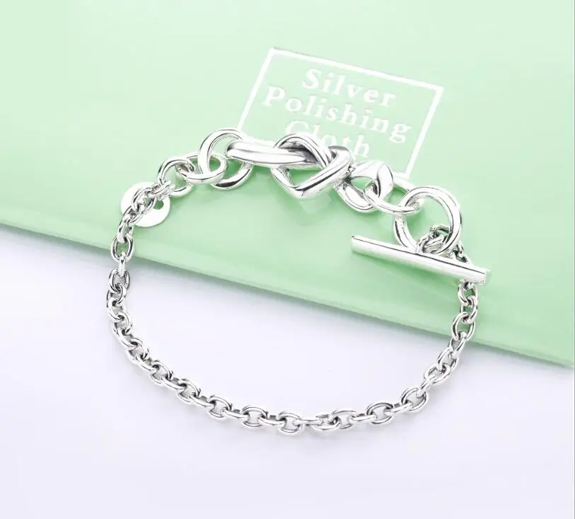 Original knotted bracelet fits 925 sterling silver pan bracelet female beadwork DIY European beads