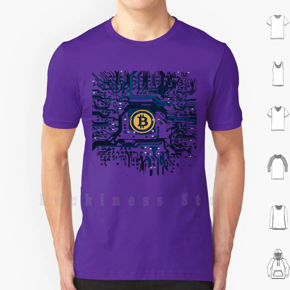 Bitcoin T Shirt Cotton Men DIY Print Cryptocurrency Crypto Ethereum Blockchain Btc Litecoin Currency Money Satoshi Eth