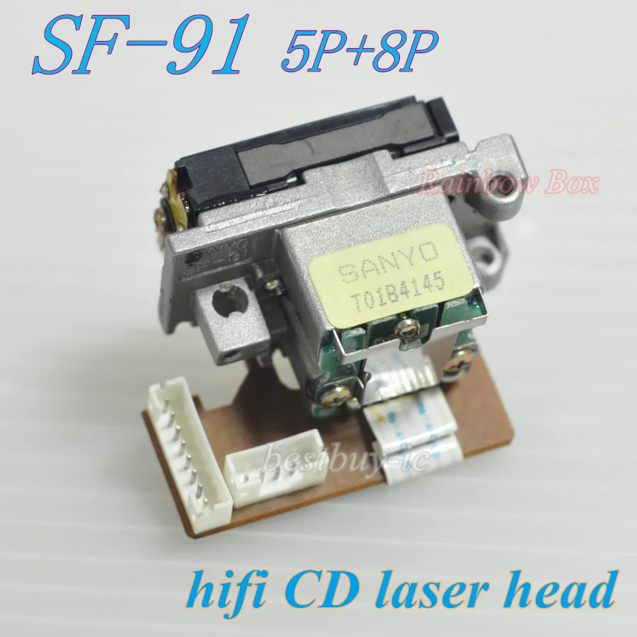 San yo-Lentes de cabeza láser para SF-91, SF-91 de 5 + 8 pines, para el sistema de reproductor de CD de medios doméstico