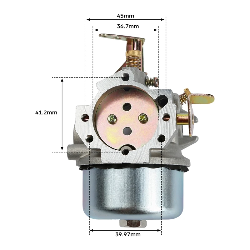 Carburatore adatto per motori in ghisa Kohler K241 K301 10HP 12HP Carb Cub Cadet