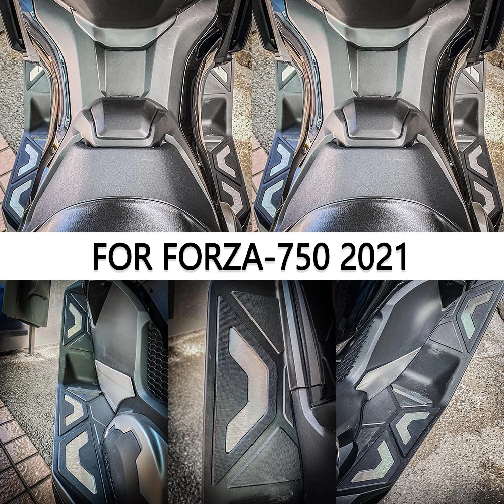 2021 New Motorcycle Footboard Steps Motorbike Foot For HONDA For FORZA750 For FORZA 750 For Forza 750 Footrest Pegs Plate Pads