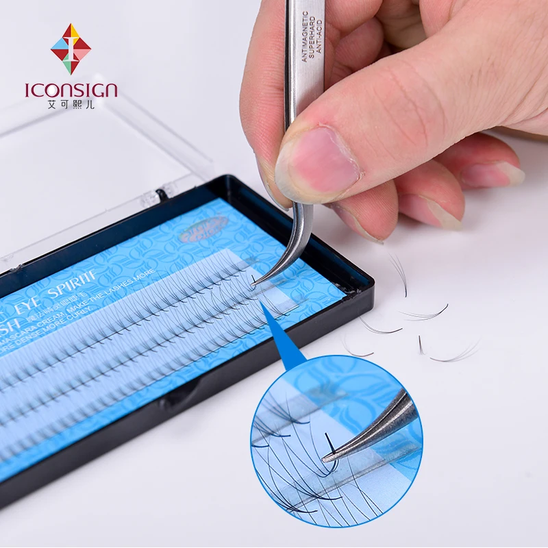 3D رمش 0.07 مللي متر سوبر لينة C و D الحرير رموش كاذبة اليدوية لاش ماكياج أهداب الجمال ملحقات