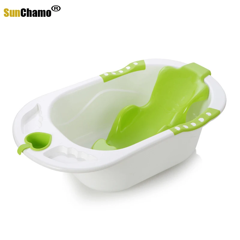 2022 Fashion Folding Baby Shower Bathtub Safety Security Children Seat Folding Non-Slip Bathtub Body Clean Bathroom Accessories