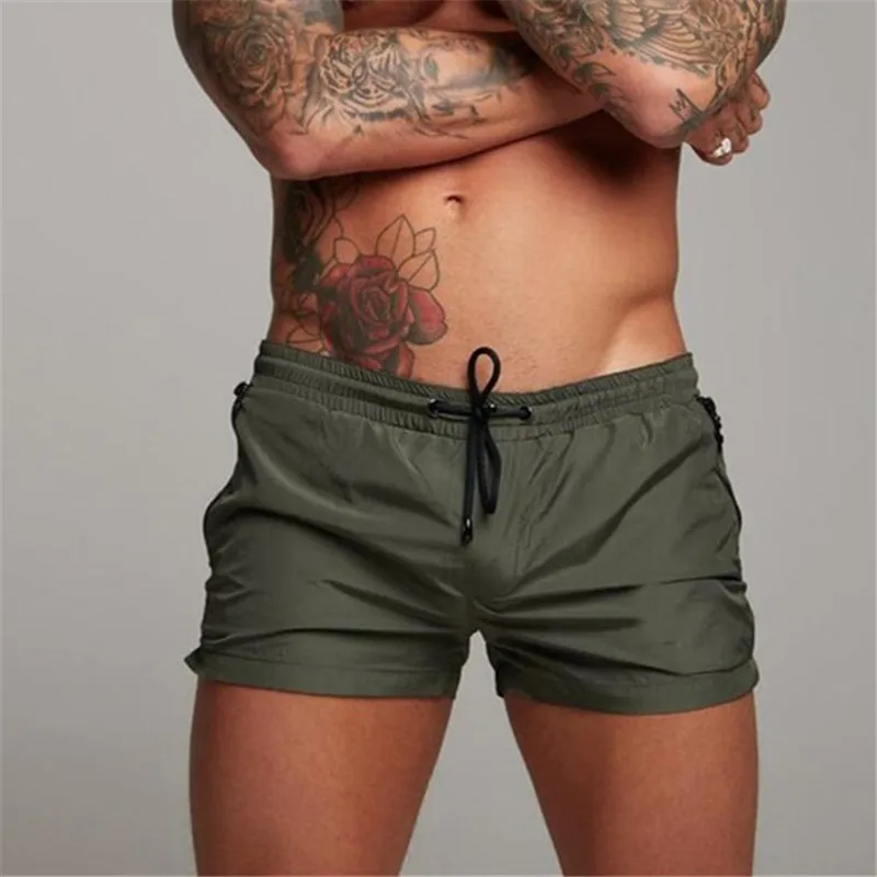 2023 New Summer Swimwear Men Swimsuit Swimming Trunks Short Sexy Mens Swim Trunk Briefs Beach Shorts Surf Board mayo Wear sunga