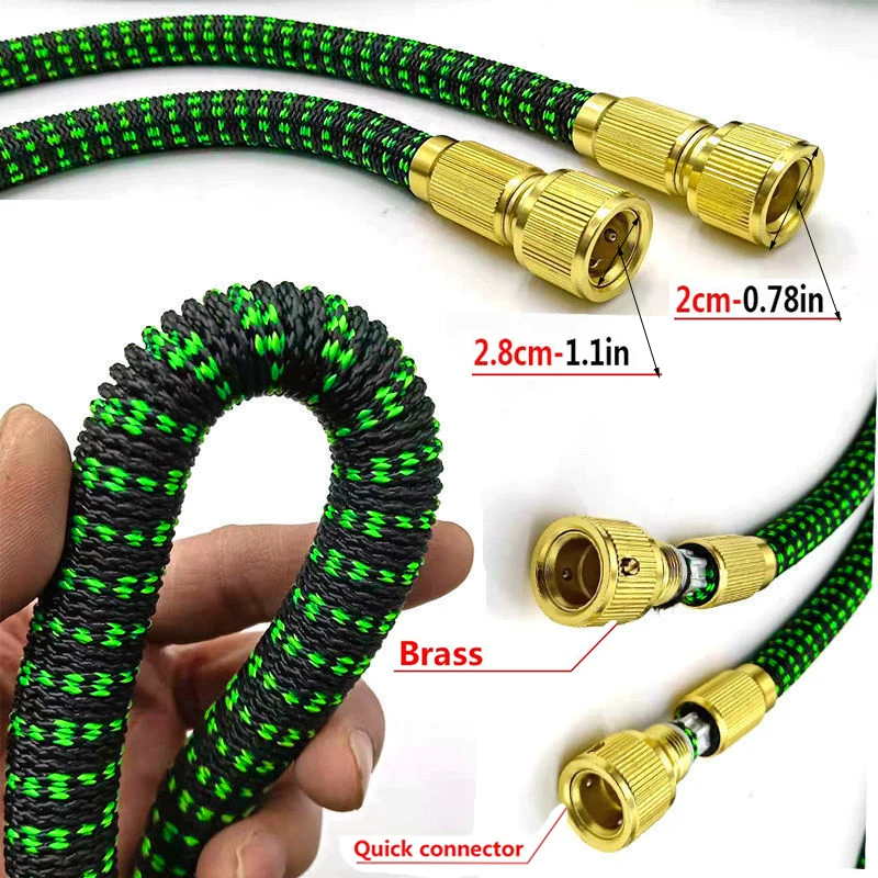 Garden Extendable Garden Hose Flexible Cleaning Hose Magic Car Washer High Pressure Plastic Hose Water Gun For Irrigation