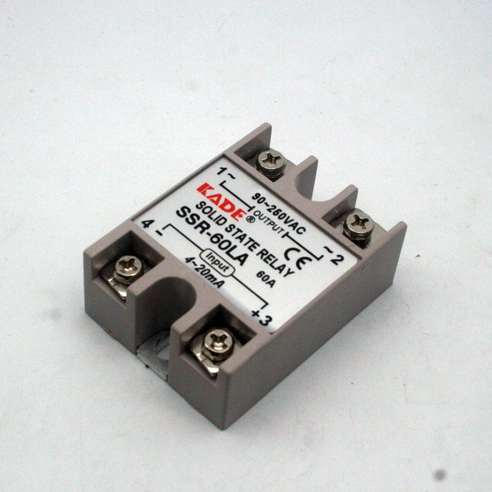 SSR-60LA/ 75LA / 80LA current type solid state voltage regulator intelligent solid state voltage regulator module input 4-20mA