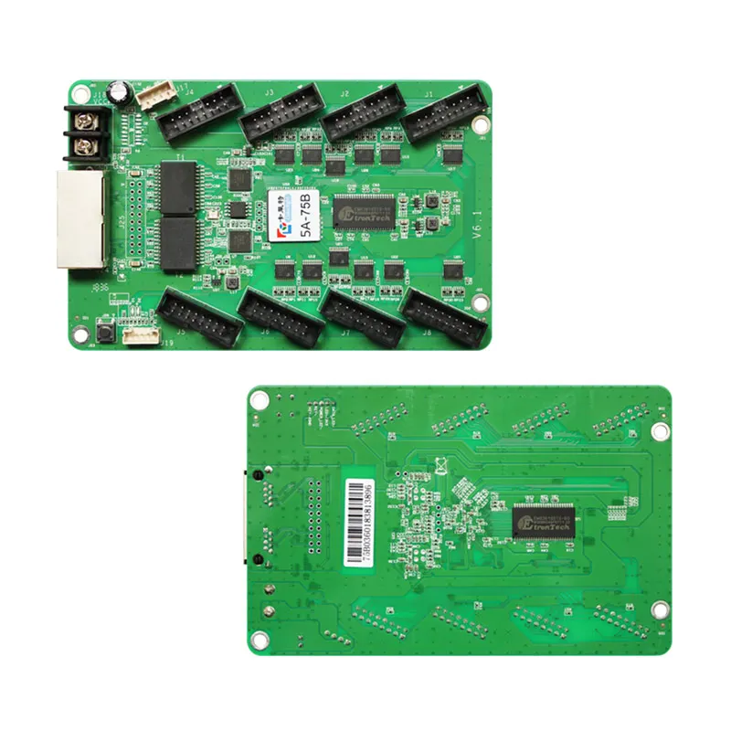 Синхронная плата приема Colorlight 5a-75b для полноцветного контроллера экрана светодиодного дисплея