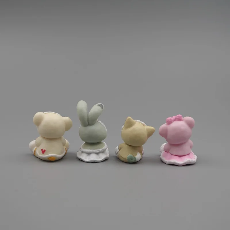 4 قطعة/المجموعة ديزني الدب دافي و ستيلا لو عمل الشكل لعبة الدمى جمع ثلج سلسلة الشكل دمى لعبة الهدايا للأطفال