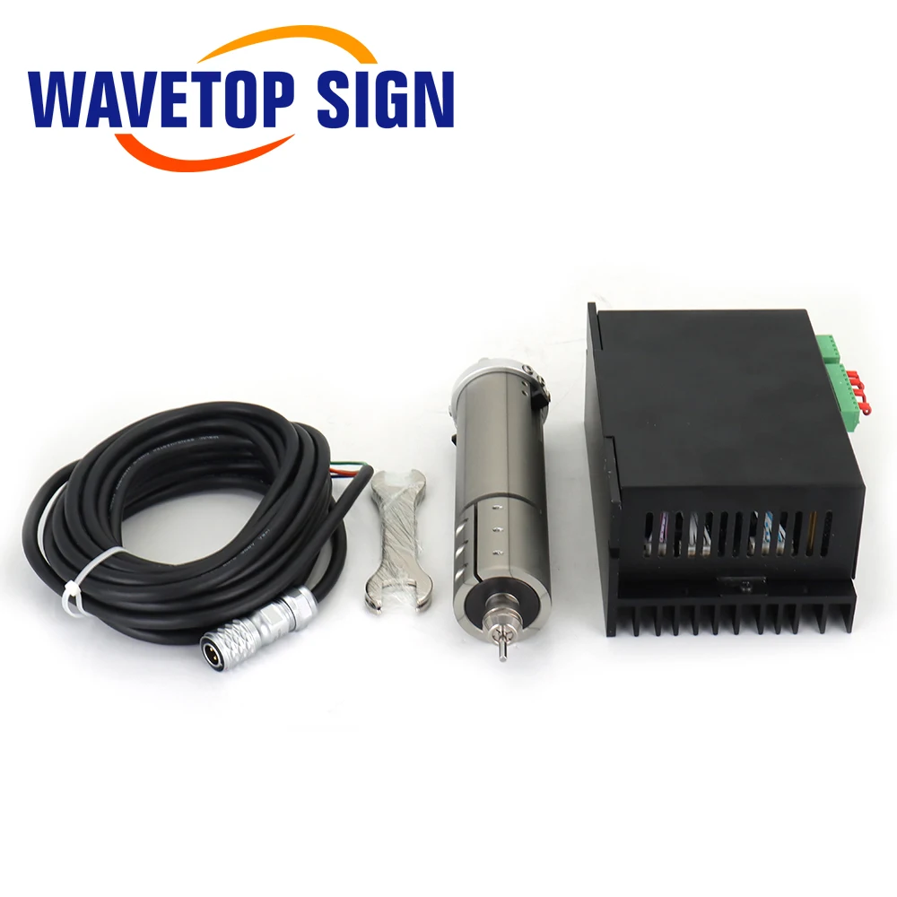 WaveTopSign 250W Ultra High Speed frezarka głowica tnąca 0-24000 obr./min do cięcia płyta akrylowa aluminiowa płyta z tworzywa sztucznego i gęstości