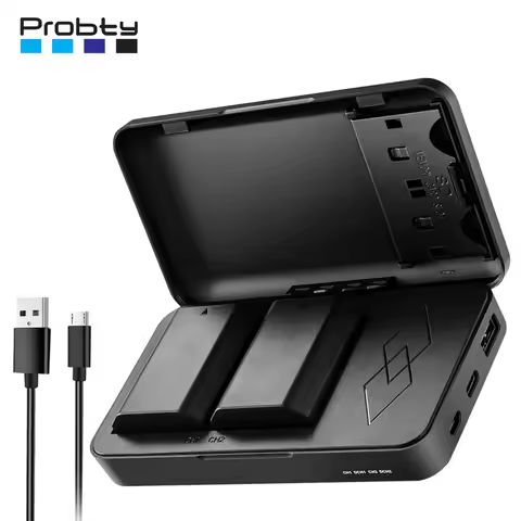 NP-FZ100 NPFZ100 NP FZ100 Battery and Battery Charger Case power bank for Sony A7 III, Sony Alpha A7R III, A7R IV, A9, A6600