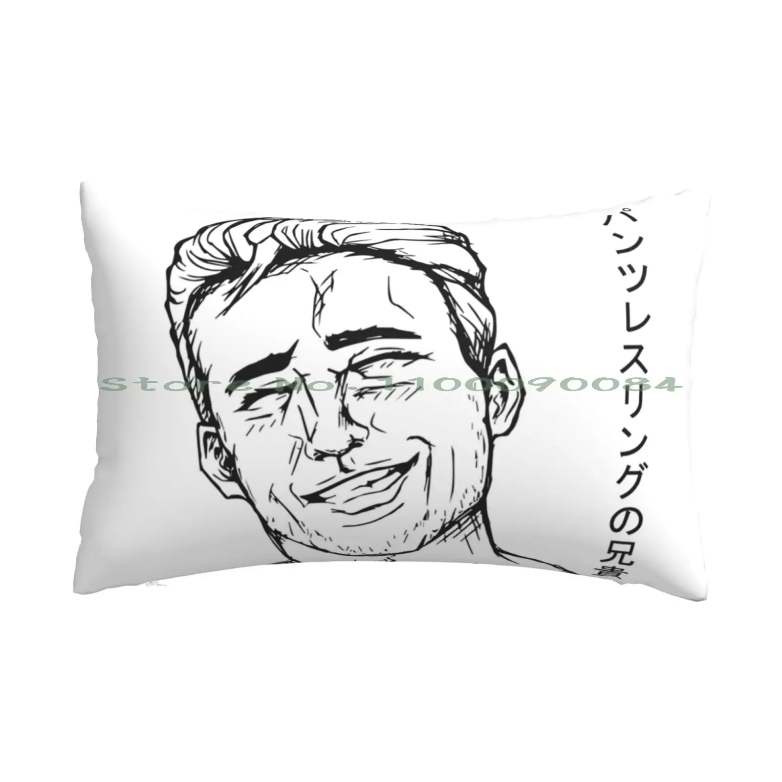 Gachi Billy Herrington Pillow Case 20x30 50*75 Sofa Bedroom Evo Lovers Evo 1 Evo 2 E30 M3 E36 M40 Car Drift Car Lovers Evo Blue