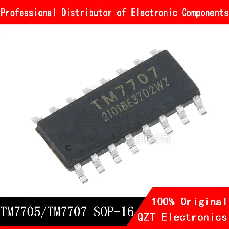 10pcs/lot TM7705 7705 SOP-16 TM7707 7707 SOP-16 A\D conversion dedicated control circuit chip new original In Stock