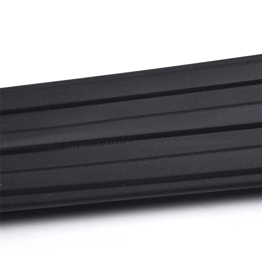 2 Pcs Black Tailgate Moulding Cap For Ford F-150 2009-2014 ABS Plastic Ready To Be Painted