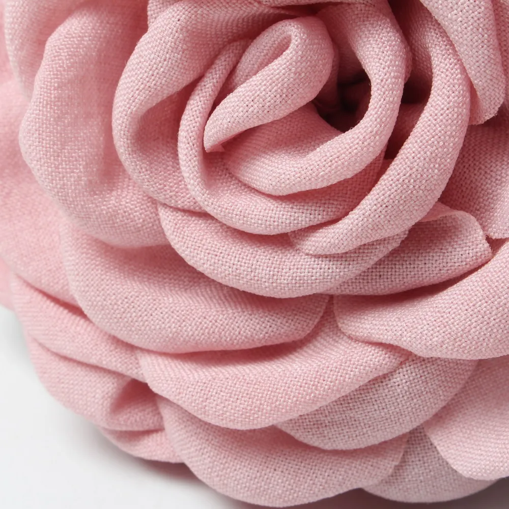 Pinzas en forma de garra para el pelo con forma de rosa de tela para mujeres y niñas, pasador, pinzas para el pelo de plástico, accesorios para el