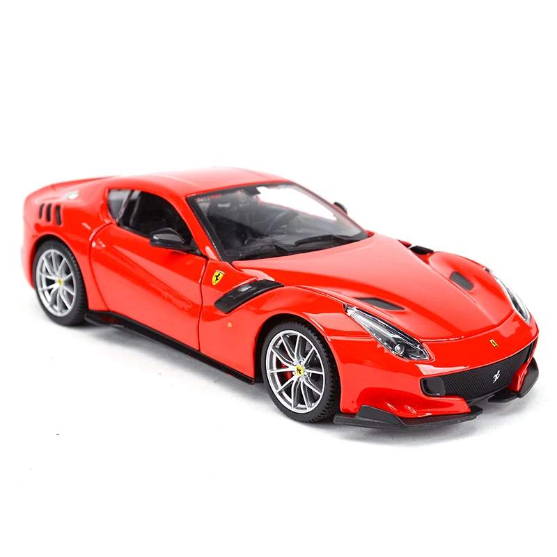 Bburago 1:24 Ferrari F12 tdf Sports Car Static Die Cast Vehicles Collectible Model Car Toys