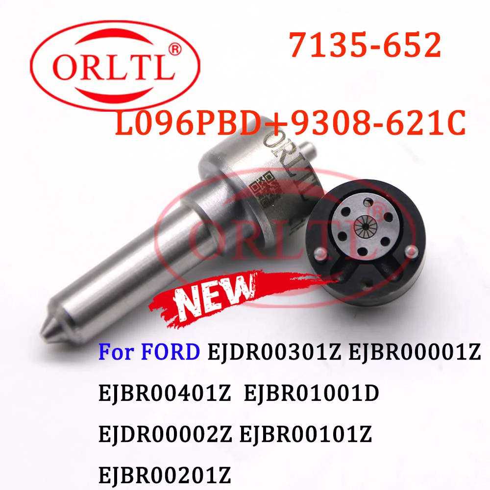 EJDR00301Z EJBR00401Z 2C1Q9K546BA Common Rail Injector Repair Kits Nozzle L096PBD Valve 9308-621C 28239294 for FORD