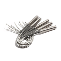 2PCS 20mm 80~95mm 316SUS Tubular Cartridge Heaters 110V/220V/380V Electric Heating Pipe 650W/670W/700W/730W/770W